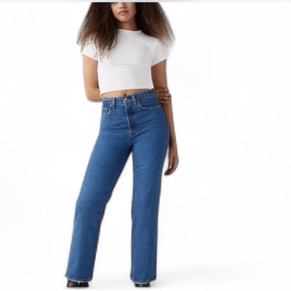 LEVIS ribcage straight 26
